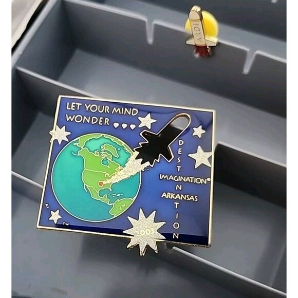 DI Pins Destination Imagination trading Pin 2003 Space Arkansas - Picture 3 of 4
